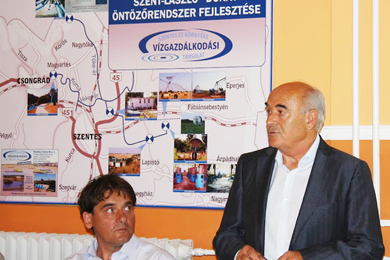 Felújított öntözőrendszert avattak Fábiánsebestyénen